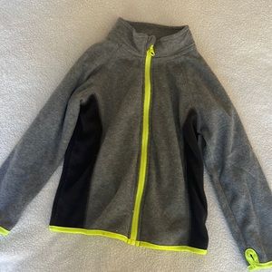 Jumping Beans Gray and Black Fleece 4T